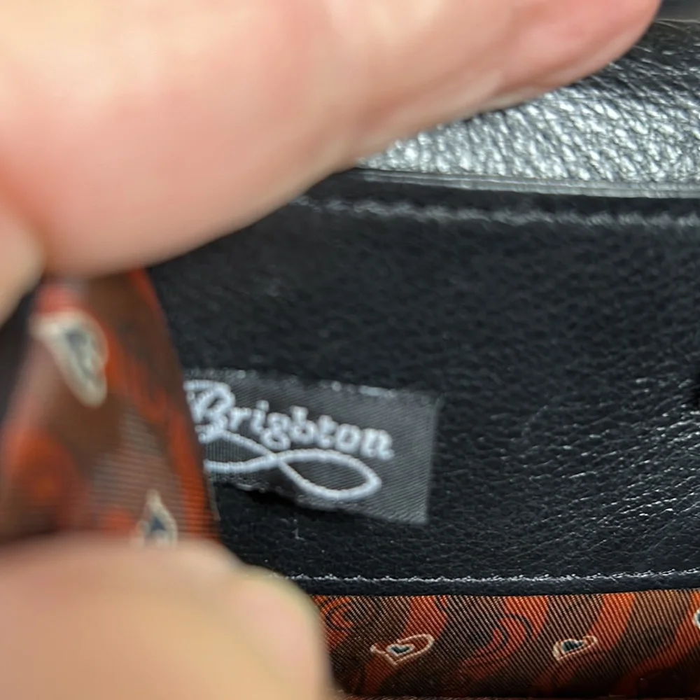 Brighton wallet/purse black‎ leather lots of pockets and compartments